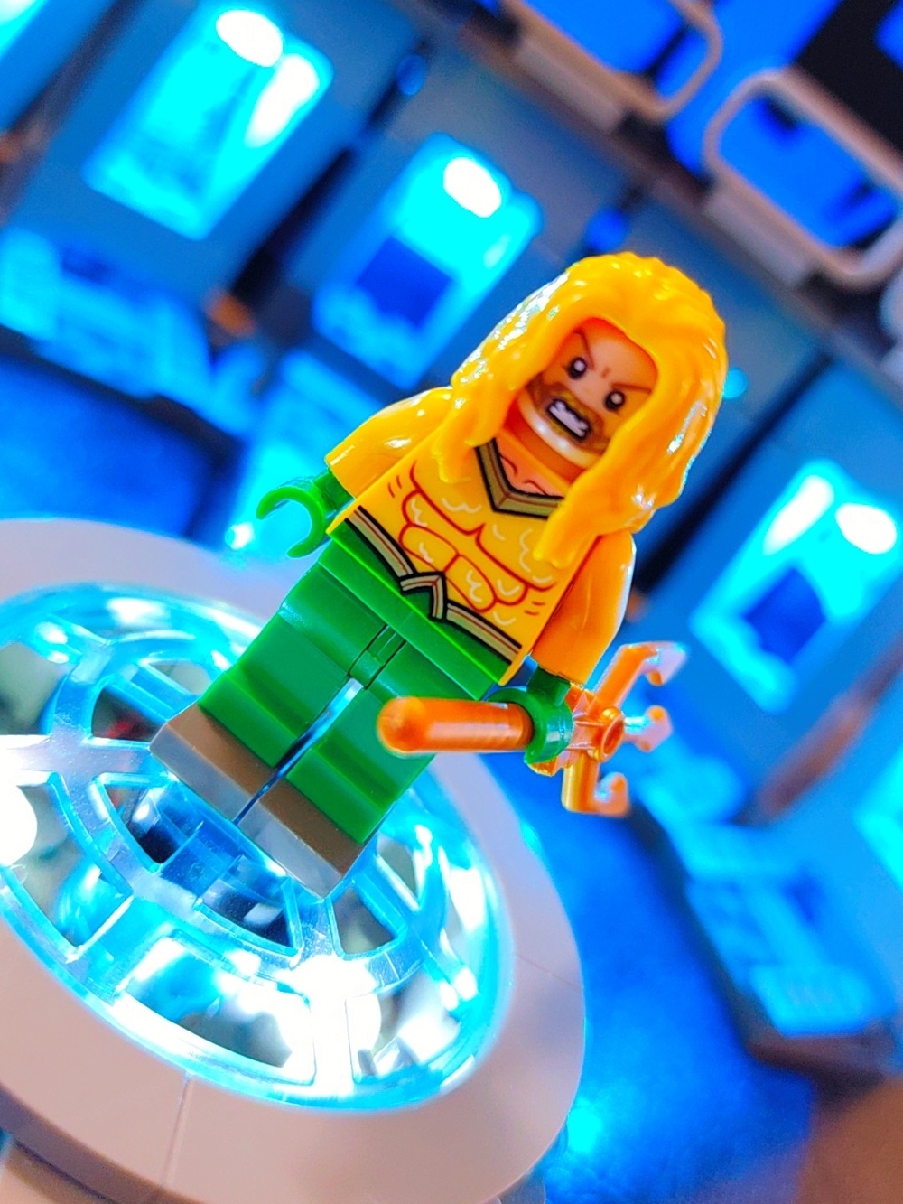 Aquaman Minifigure Lego Compatible